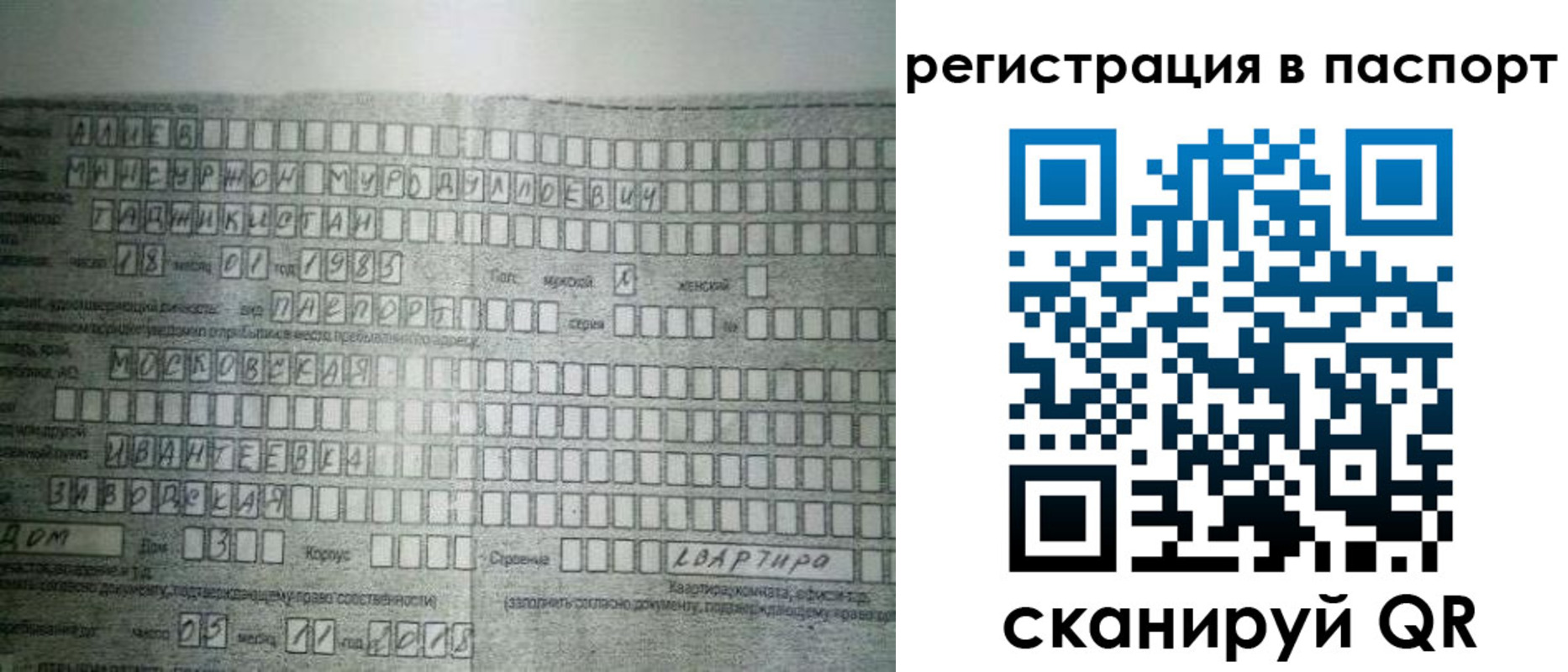 временная регистрация законно в Мегионе